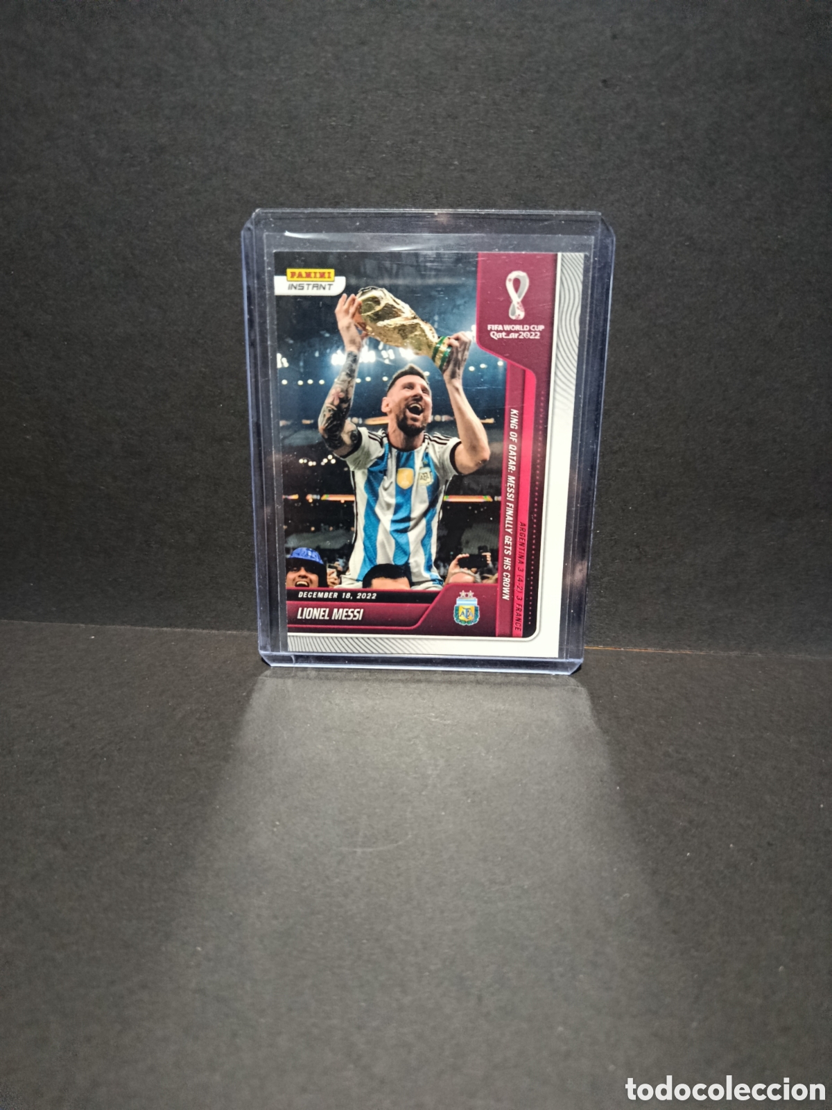 Football Stickers: MESSI PANINI INSTANT 118 MUNDIAL QATAR