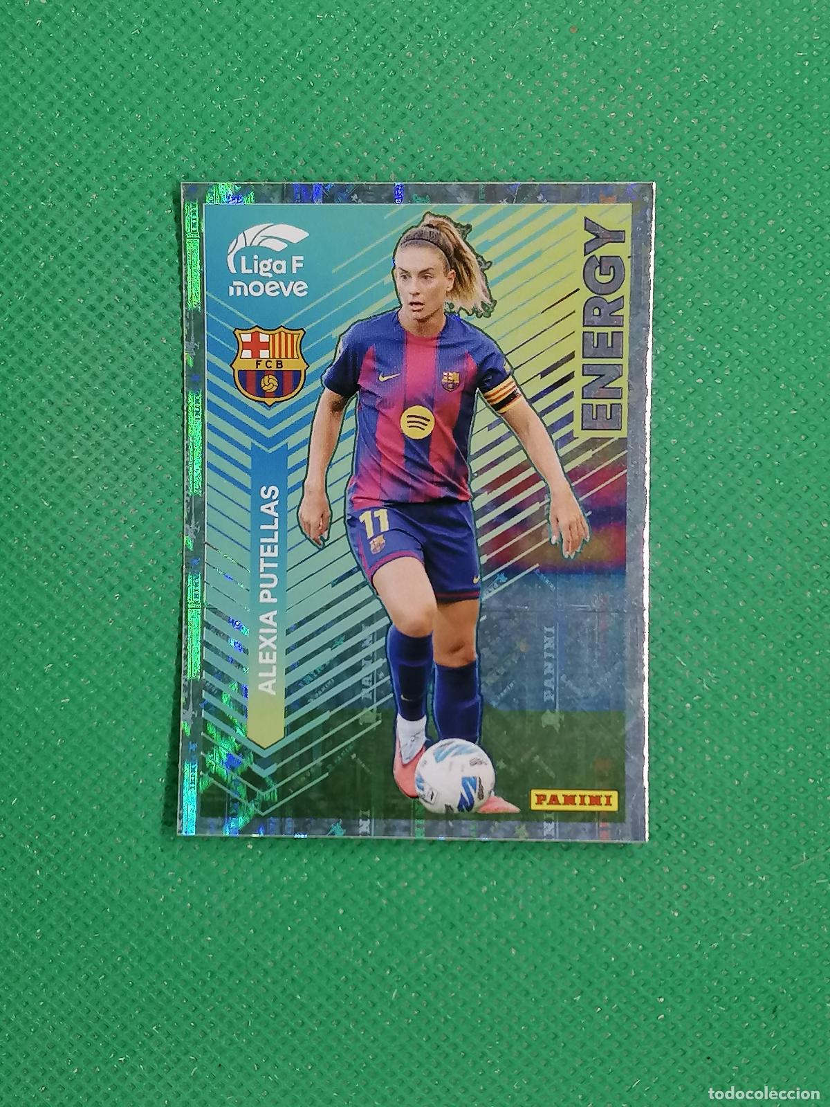 Cromos de F&uacute;tbol: 330 ALEXIA PUTELLAS BARCELONA ENERGY ⚽ PANINI LIGA FEMENINA F MOEVE 25 26 2025 2026 ⚽