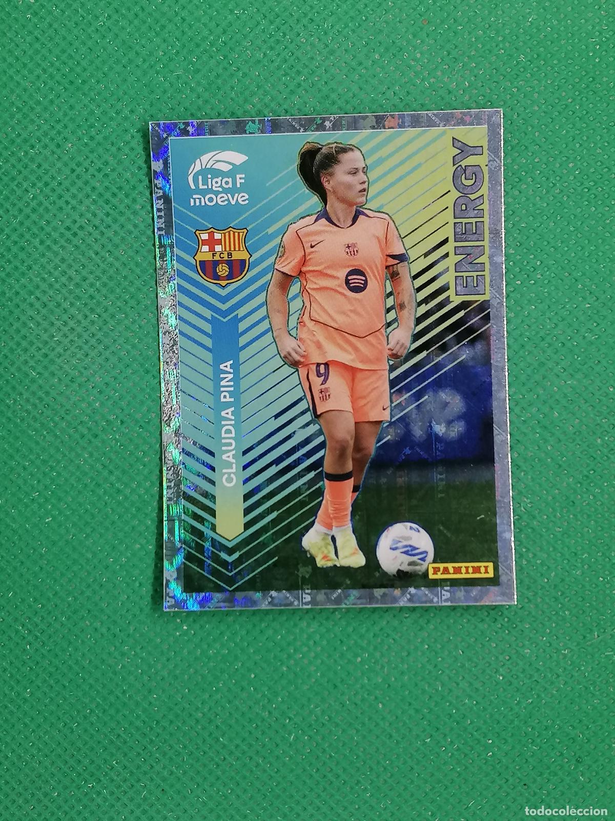 Cromos de F&uacute;tbol: 336 CLAUDIA PINA BARCELONA ENERGY ⚽ PANINI LIGA FEMENINA F MOEVE 25 26 2025 2026 ⚽