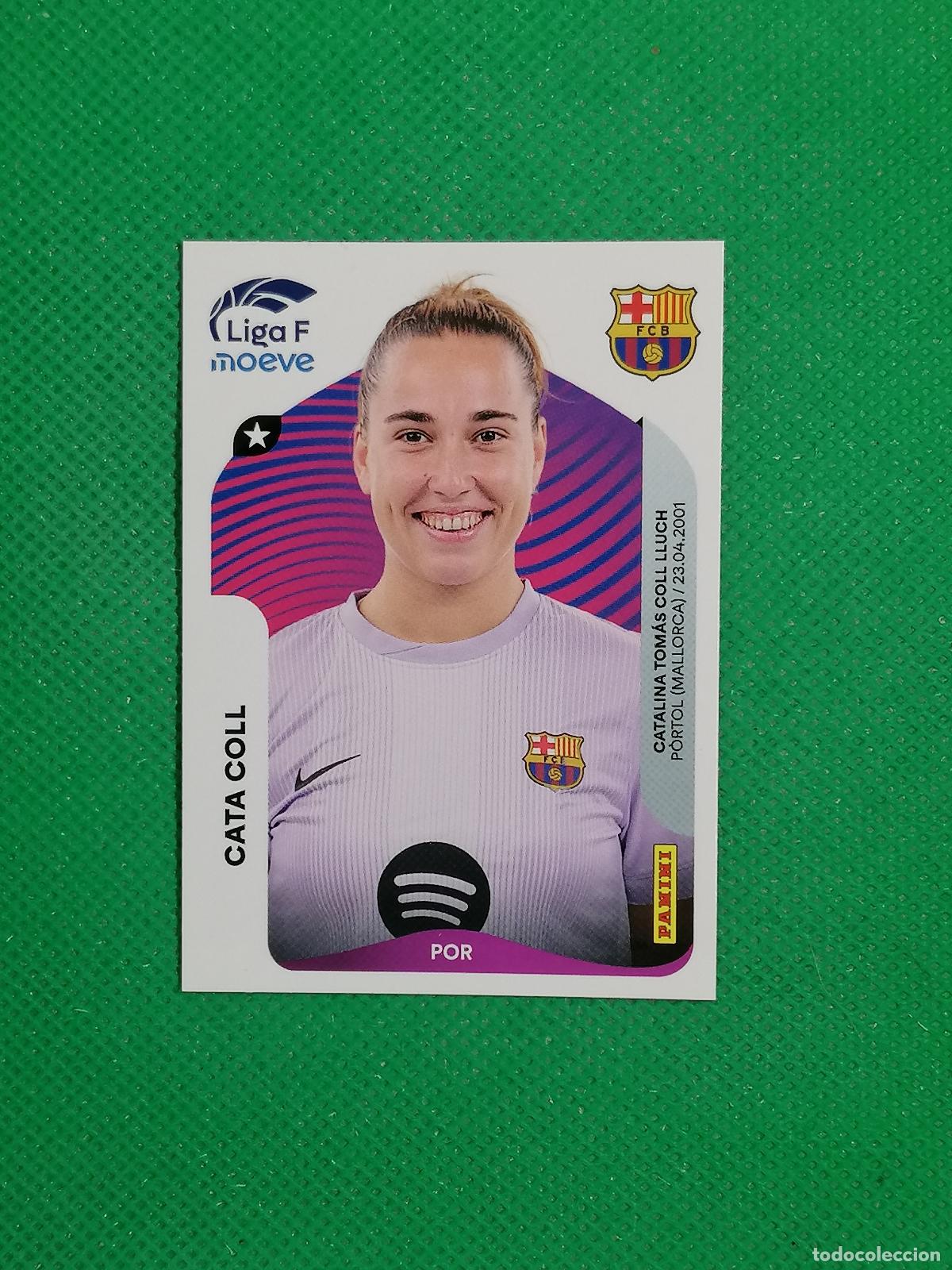 Cromos de F&uacute;tbol: 84 CATA COLL BARCELONA ⚽ PANINI LIGA FEMENINA F MOEVE 25 26 2025 2026 ⚽
