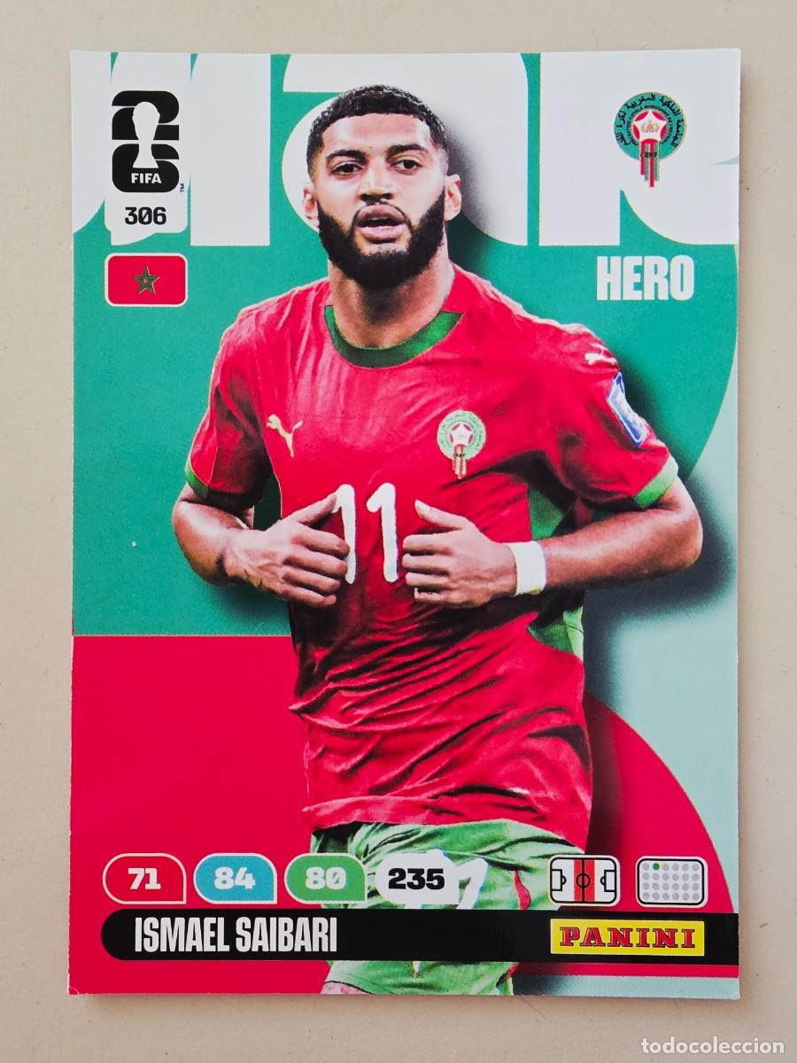Cromos de F&uacute;tbol: 306 Ismael Saibari, Hero, Marruecos, Adrenalyn XL Fifa World Cup 2026 Mundial 26