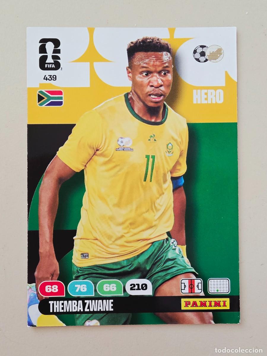 Cromos de F&uacute;tbol: 439 Themba Zwane, Hero, Sud&aacute;frica, Adrenalyn XL Fifa World Cup 2026 Mundial 26