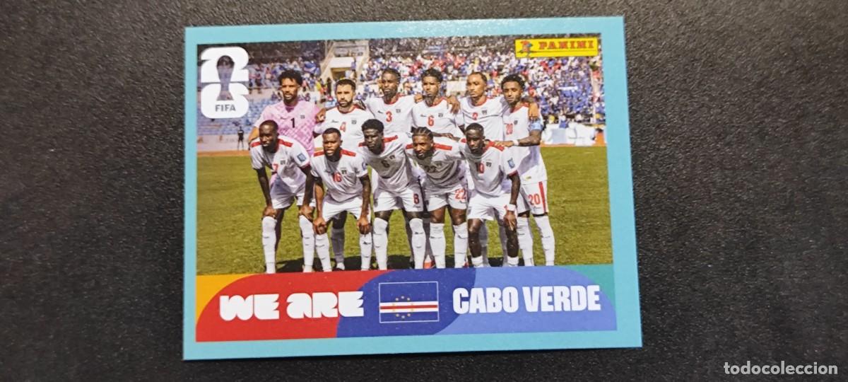 Cromos de F&uacute;tbol: FIFA WORLD CUP 2026 STICKER ALINEACION CABO VERDE # CPV13 PANINI