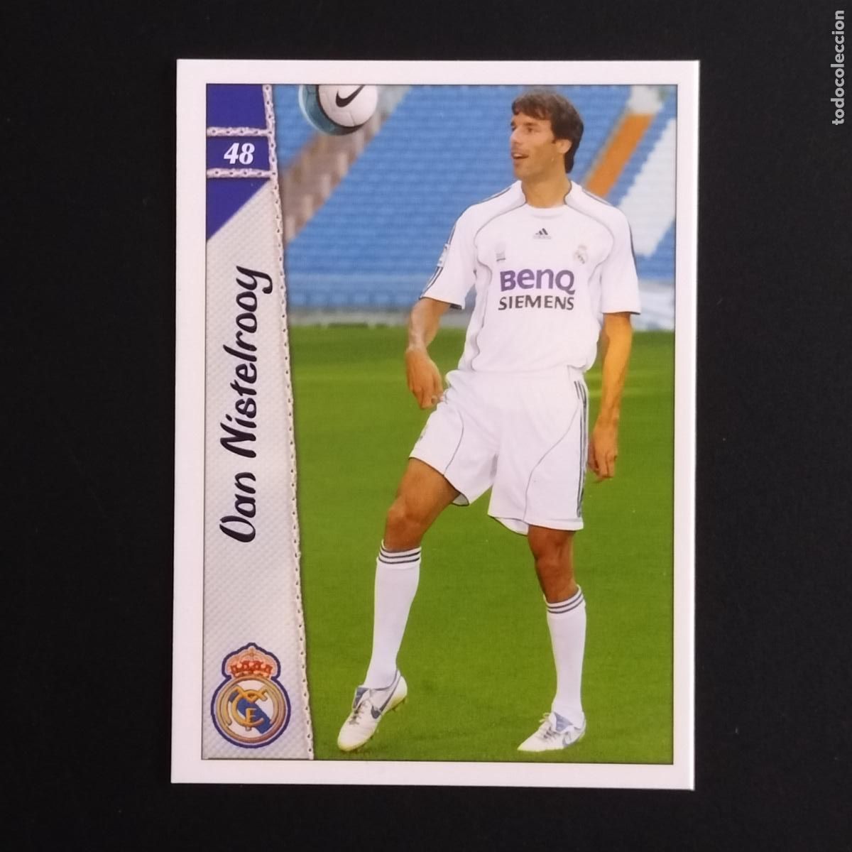 Cartes &agrave; collectionner de Football: 48 VAN NISTELROOY REAL MADRID CROMOS ALBUM MUNDICROMO FICHAS LIGA FUTBOL 06 07 2006 2007