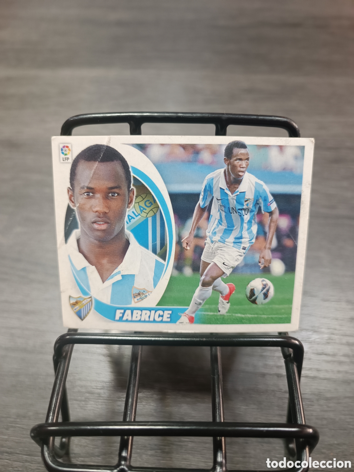 Cromos de F&uacute;tbol: Coloca 15 Bis Fabrice Liga Este 2012 2013