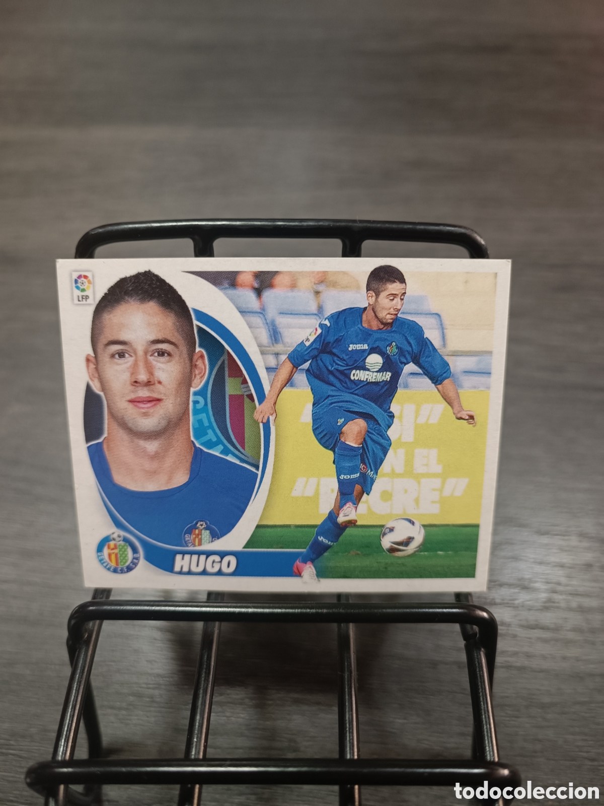 Cromos de F&uacute;tbol: Coloca 13 Bis Hugo Liga Este 2012 2013