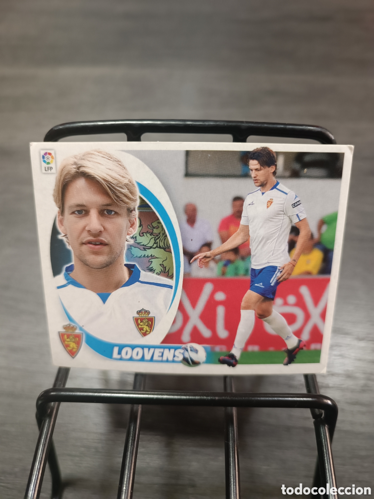 Cromos de F&uacute;tbol: Coloca 4 Bis Loovens Liga Este 2012 2013