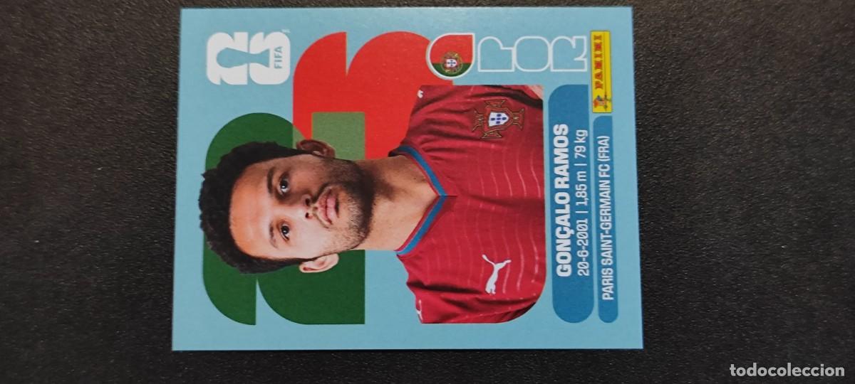 Cromos de F&uacute;tbol: FIFA WORLD CUP 2026 STICKER GON&Ccedil;ALO RAMOS PORTUGAL # POR18 PANINI