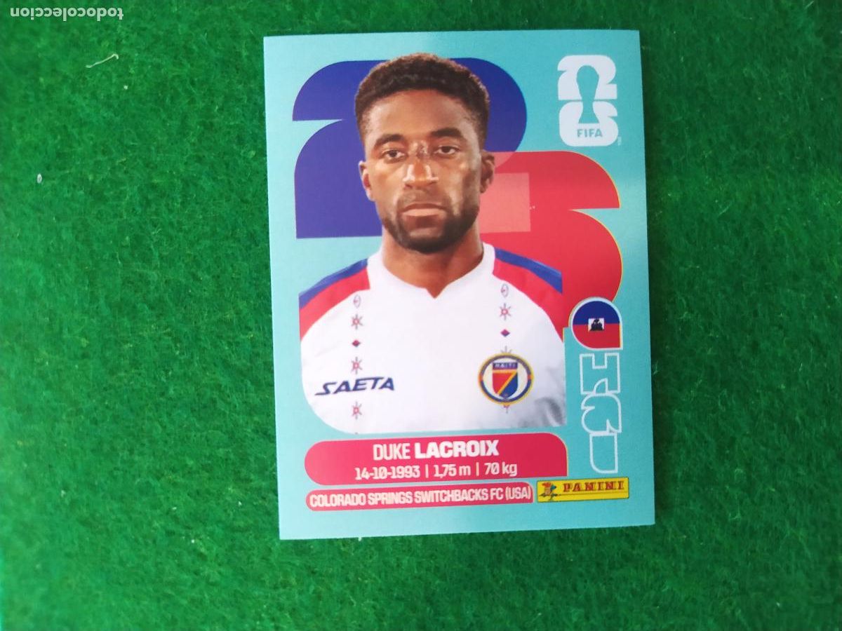 Cromos de F&uacute;tbol: OFFICIAL STICKER COLLECTION WORLD CUP MUNDIAL 2026 - HAITI N&ordm; 7 LACROIX