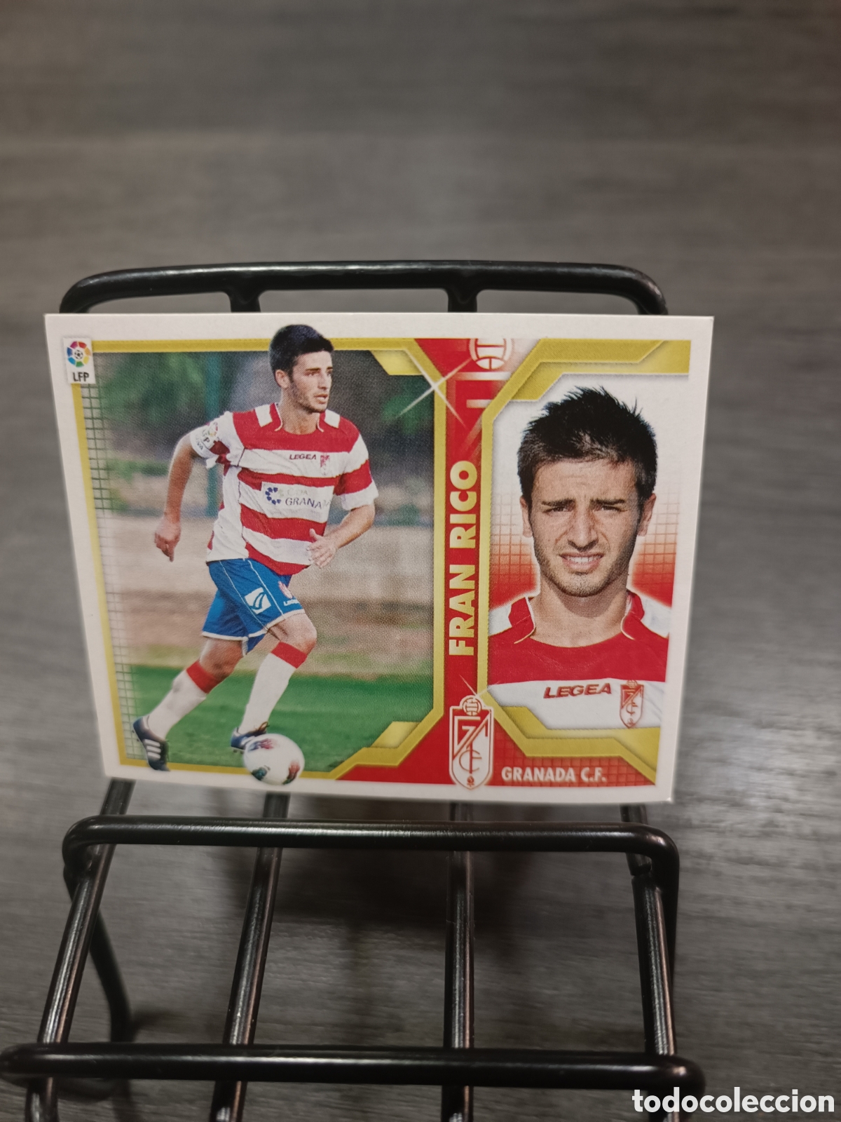 Cromos de F&uacute;tbol: Coloca 12B Fran Rico Liga Este 2012 2013