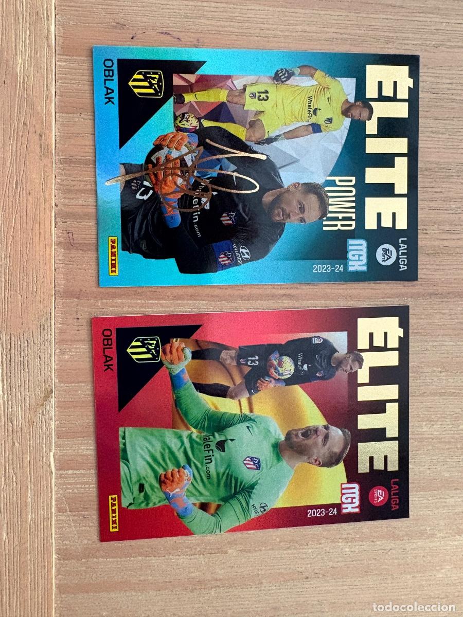 Cromos de F&uacute;tbol: 19. CROMO MEGACRACKS 2023-24 ELITE POWER OBLAK PARALELA N P12