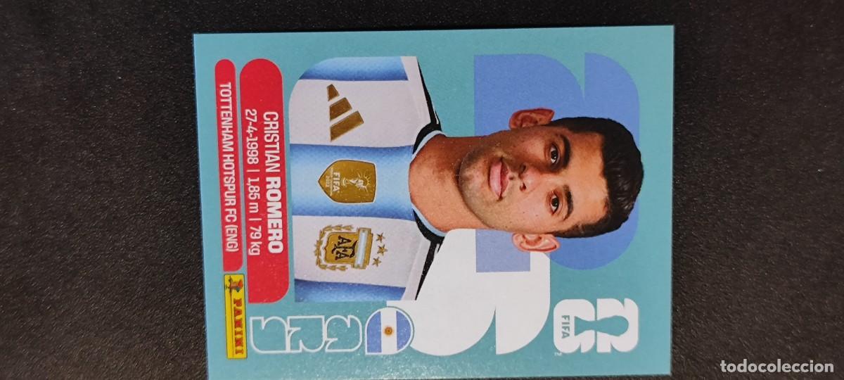 Cromos de F&uacute;tbol: FIFA WORLD CUP 2026 STICKER ROMERO ARGENTINA # ARG4 PANINI