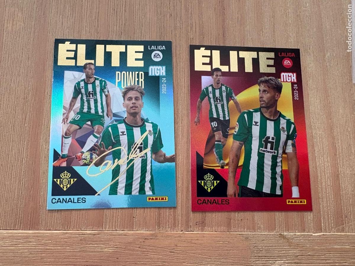 Cromos de F&uacute;tbol: 19. CROMO MEGACRACKS 2023-24 ELITE POWER CANALES PARALELA N P1