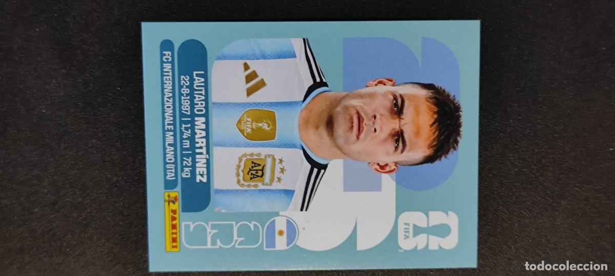 Cromos de F&uacute;tbol: FIFA WORLD CUP 2026 STICKER LAUTARO MARTINEZ ARGENTINA # ARG18 PANINI