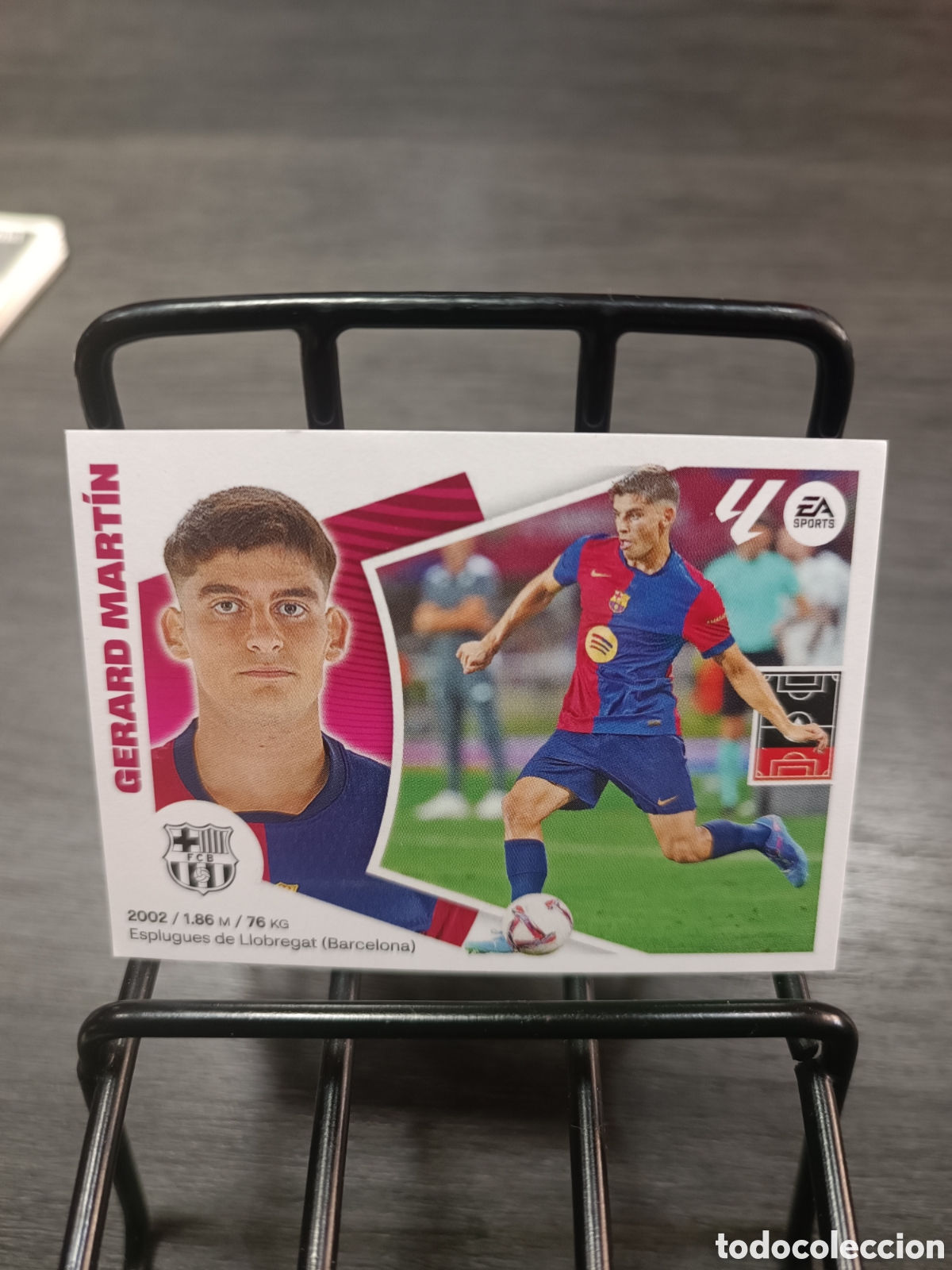Cromos de F&uacute;tbol: Coloca 9 Bis Gerard Mart&iacute;n Liga Este 2024 2025