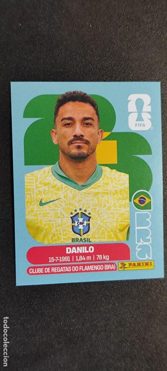 Fu&szlig;ball-Sticker: FIFA WORLD CUP 2026 STICKER DANILO BRASIL # BRA7 PANINI