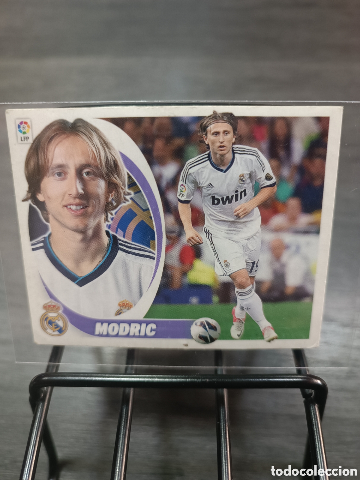 Cromos de f&uacute;tbol: &Uacute;ltimos fichajes 45 Modric Liga Este 2012 2013