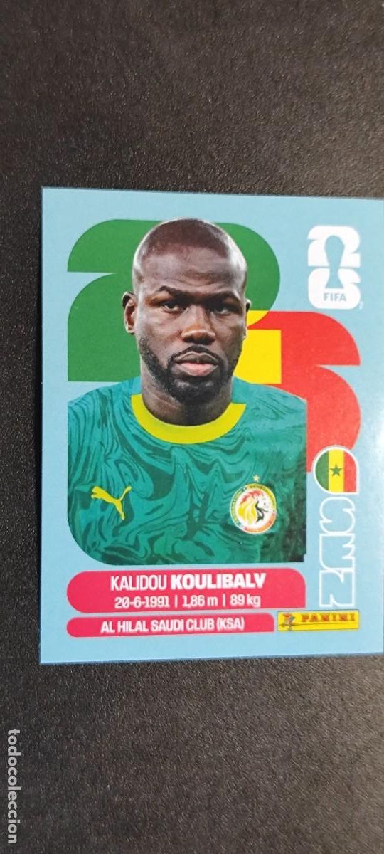Cromos de f&uacute;tbol: FIFA WORLD CUP 2026 STICKER KOULIBALY SENEGAL # SEN8 PANINI
