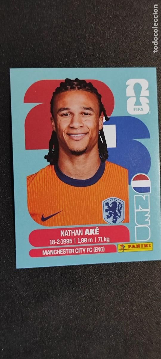 Cartes &agrave; collectionner de Football: FIFA WORLD CUP 2026 STICKER AKE HOLANDA # NED7 PANINI