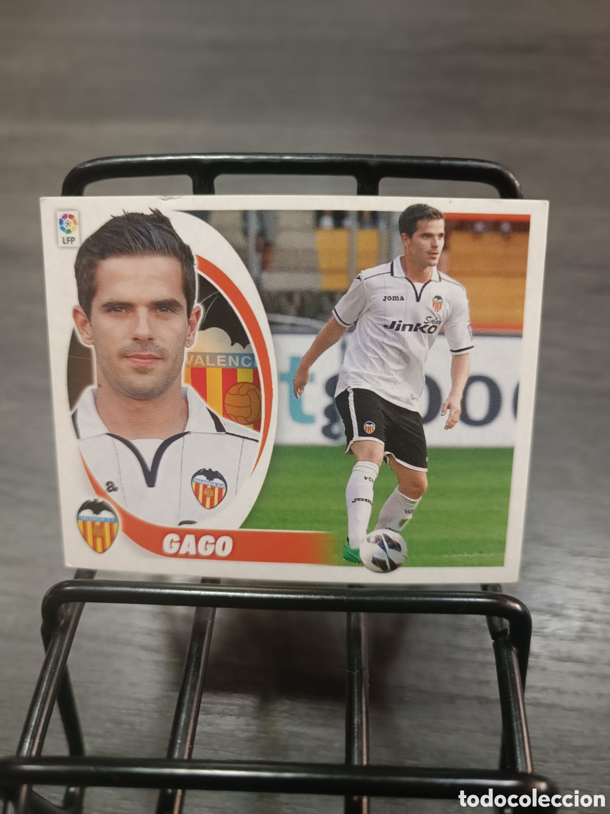 Cromos de F&uacute;tbol: &Uacute;ltimos fichajes 17 Gago Liga Este 2012 2013