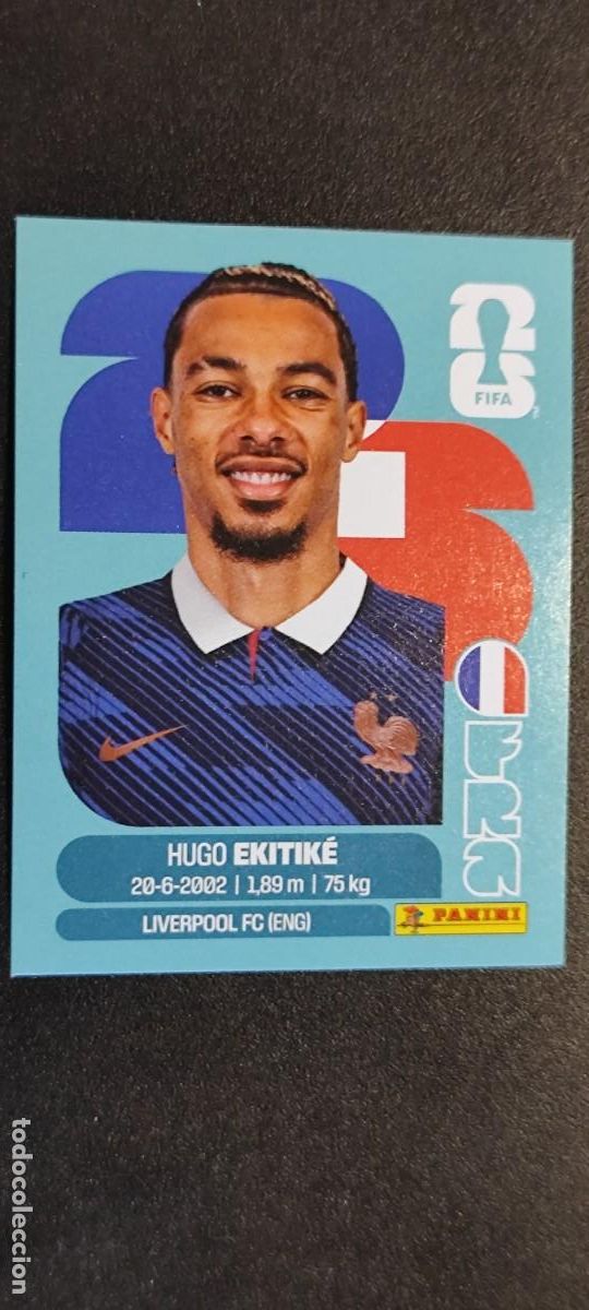 Cromos de F&uacute;tbol: FIFA WORLD CUP 2026 STICKER EKITIKE FRANCIA # FRA19 PANINI