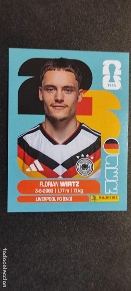 Cromos de F&uacute;tbol: FIFA WORLD CUP 2026 STICKER WIRTZ ALEMANIA # GER11 PANINI