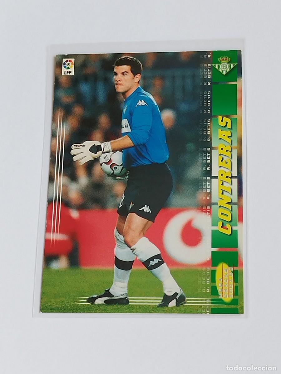 Cromos de F&uacute;tbol: CONTRERAS VERSI&Oacute;N ERROR RAREZA #75 REAL BETIS - MEGACRACKS LA LIGA 2004 2005 - PANINI MGK 04 05