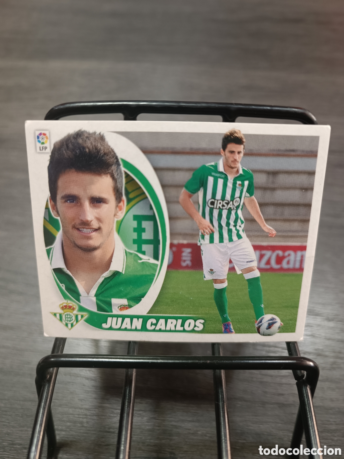Cromos de F&uacute;tbol: &Uacute;ltimos fichajes 13 Juan Carlos Liga Este 2012 2013