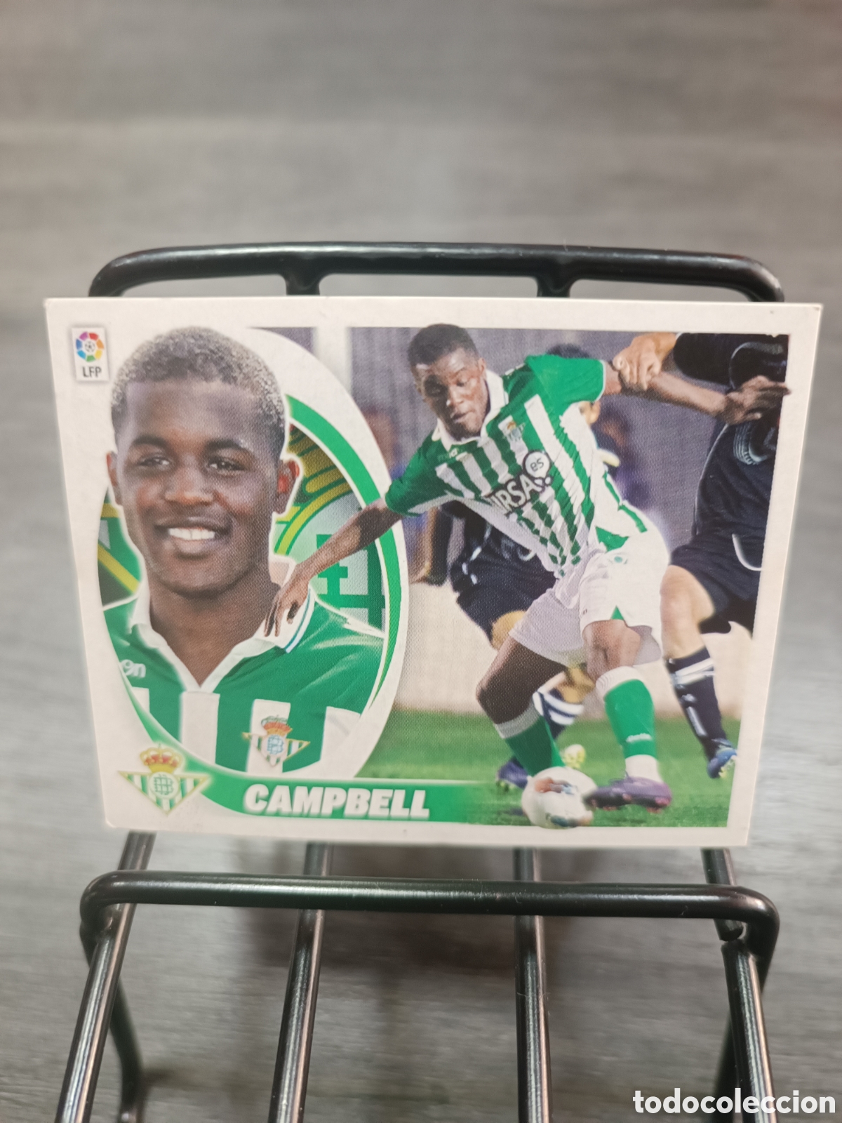 Cromos de F&uacute;tbol: &Uacute;ltimos fichajes 9 Campbell Liga Este 2012 2013