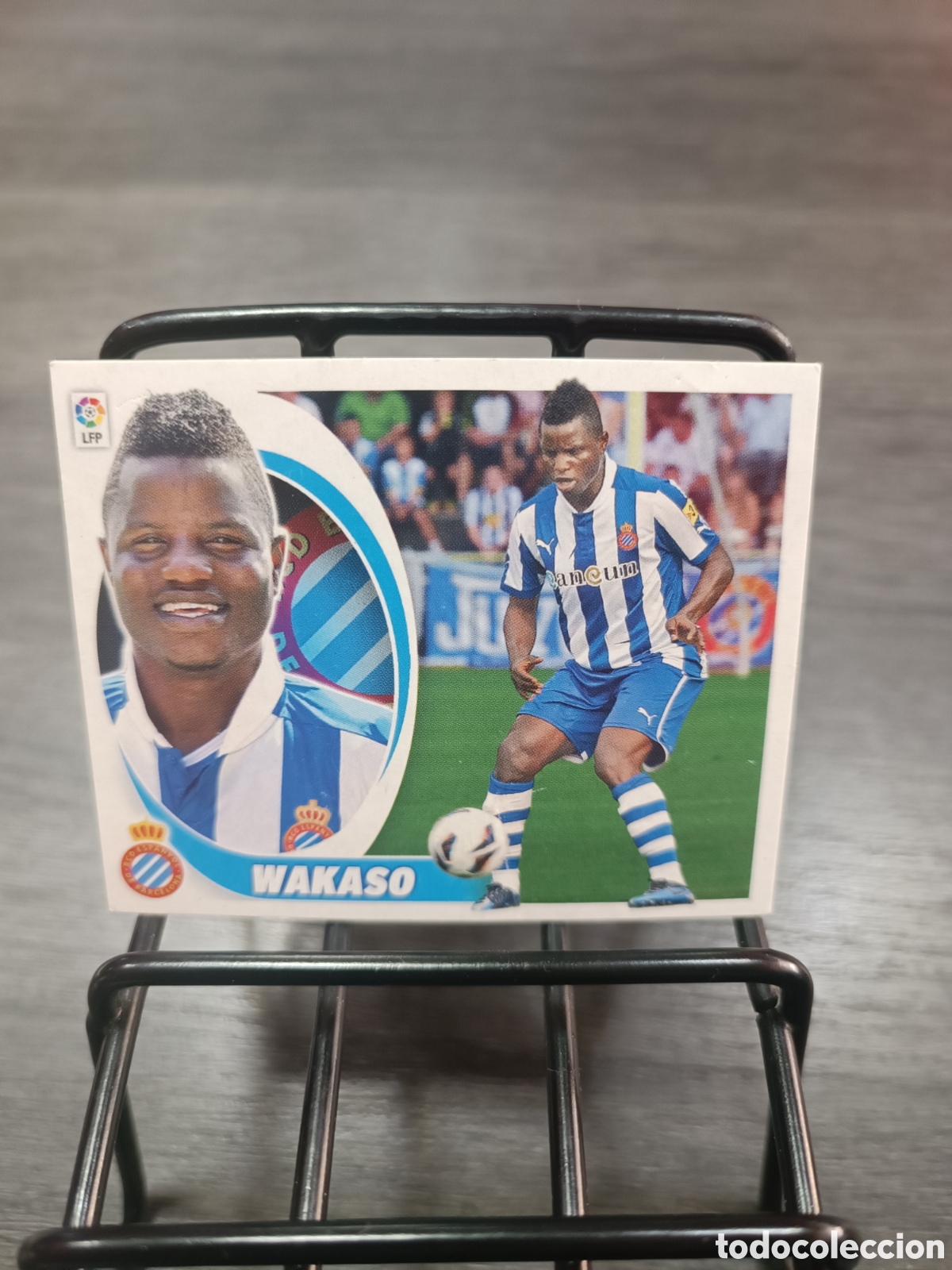 Cromos de F&uacute;tbol: &Uacute;ltimos fichajes 8 Wakaso Liga Este 2012 2013