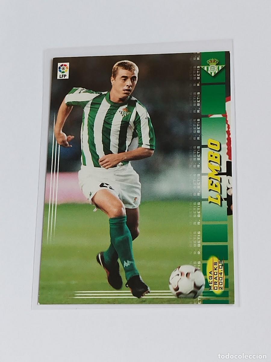 Football Stickers: LEMBO #77 REAL BETIS - MEGACRACKS LA LIGA 2004 2005 - PANINI MGK 04 05 MEGA CRACKS