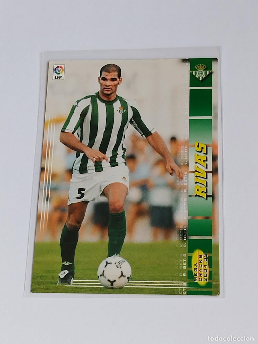 Football Stickers: RIVAS #79 REAL BETIS - MEGACRACKS LA LIGA 2004 2005 - PANINI MGK 04 05 MEGA CRACKS