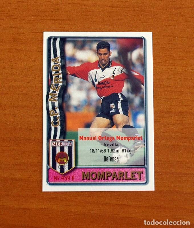 Cromos de F&uacute;tbol: Merida-N&ordm; 459 A Monparlet-Sinval -2&ordf; Divisi&oacute;n-Mundicromo Las Fichas de la Liga 1996-1997-96-97