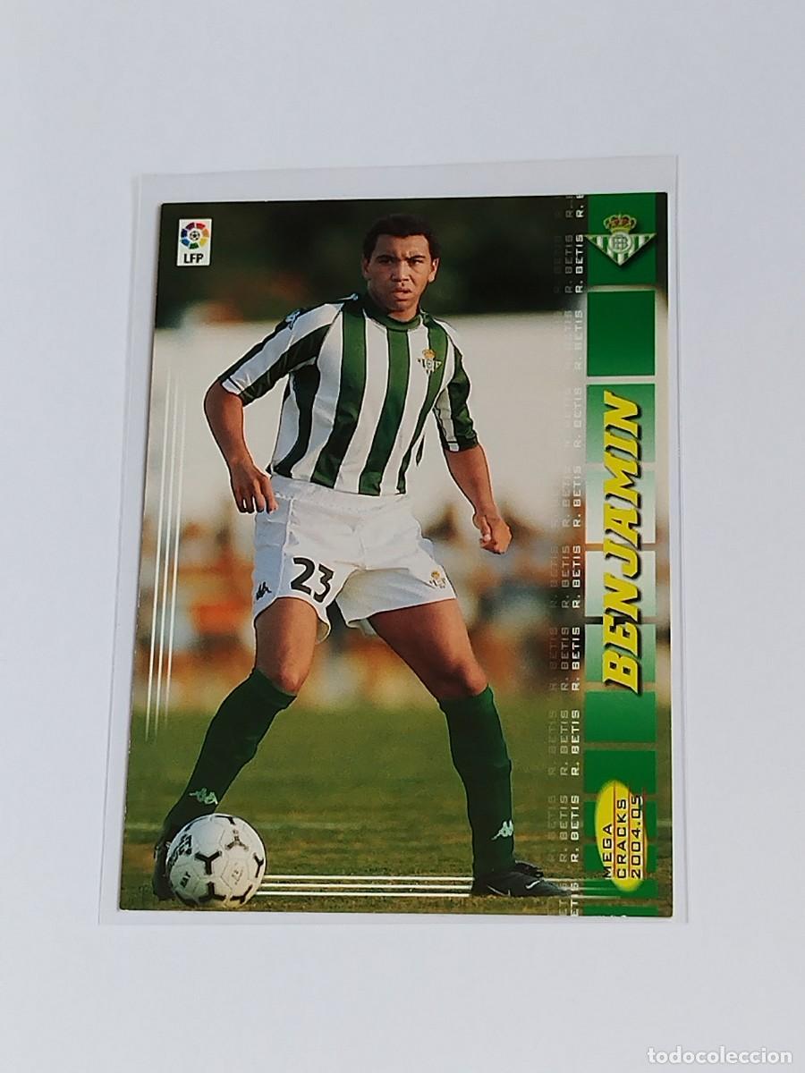 Cromos de F&uacute;tbol: BENJAMIN #84 REAL BETIS - MEGACRACKS LA LIGA 2004 2005 - PANINI MGK 04 05 MEGA CRACKS