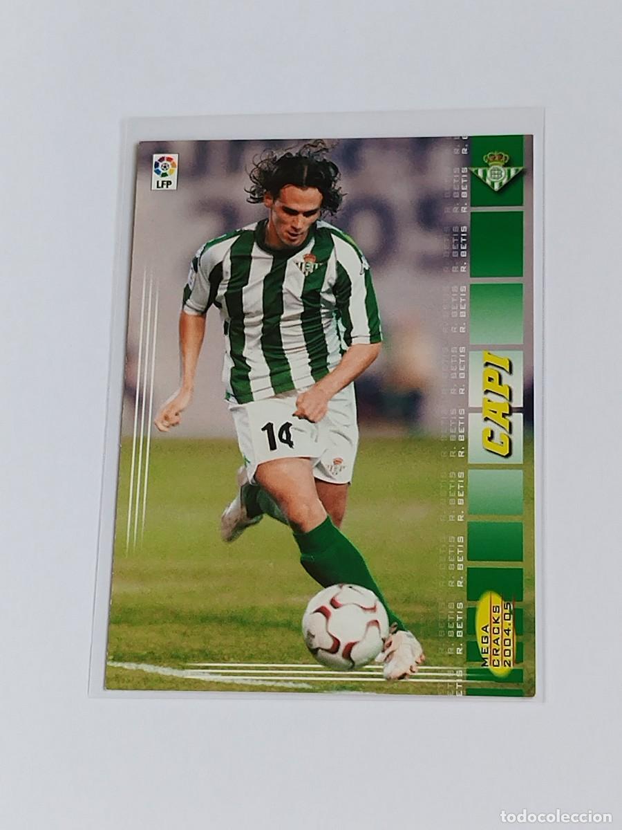 Cromos de F&uacute;tbol: CAPI #85 REAL BETIS - MEGACRACKS LA LIGA 2004 2005 - PANINI MGK 04 05 MEGA CRACKS