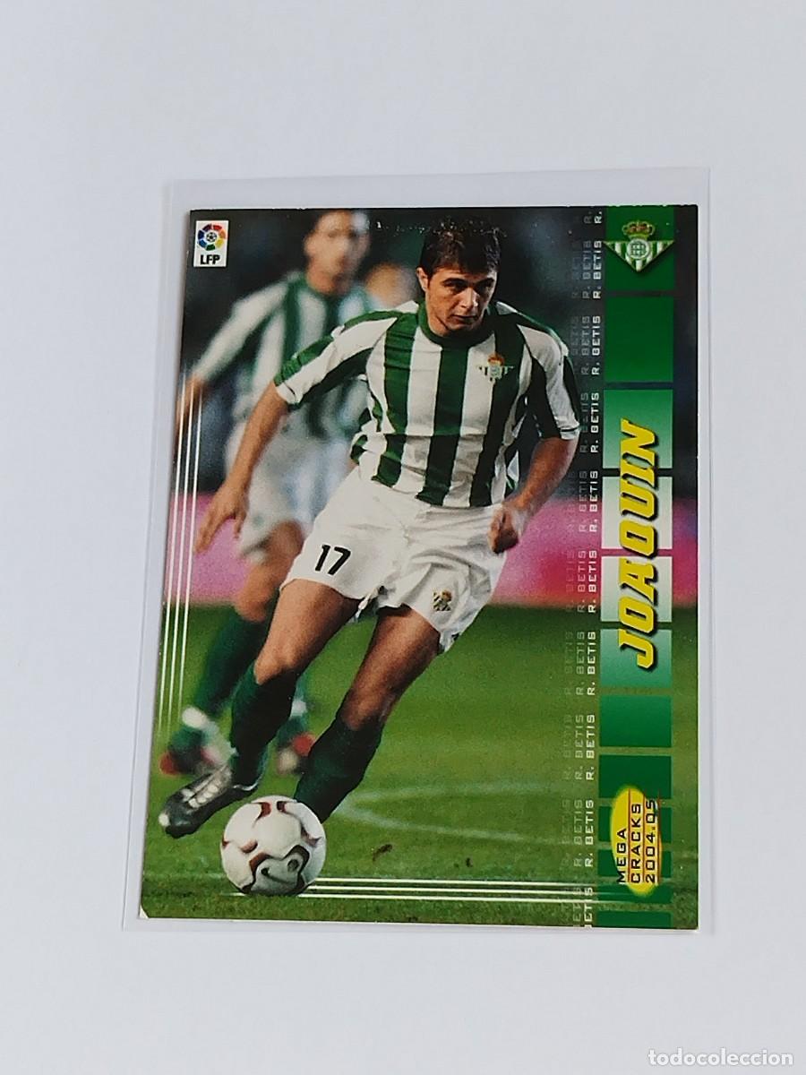 Cromos de F&uacute;tbol: JOAQUIN #86 REAL BETIS - MEGACRACKS LA LIGA 2004 2005 - PANINI MGK 04 05 MEGA CRACKS