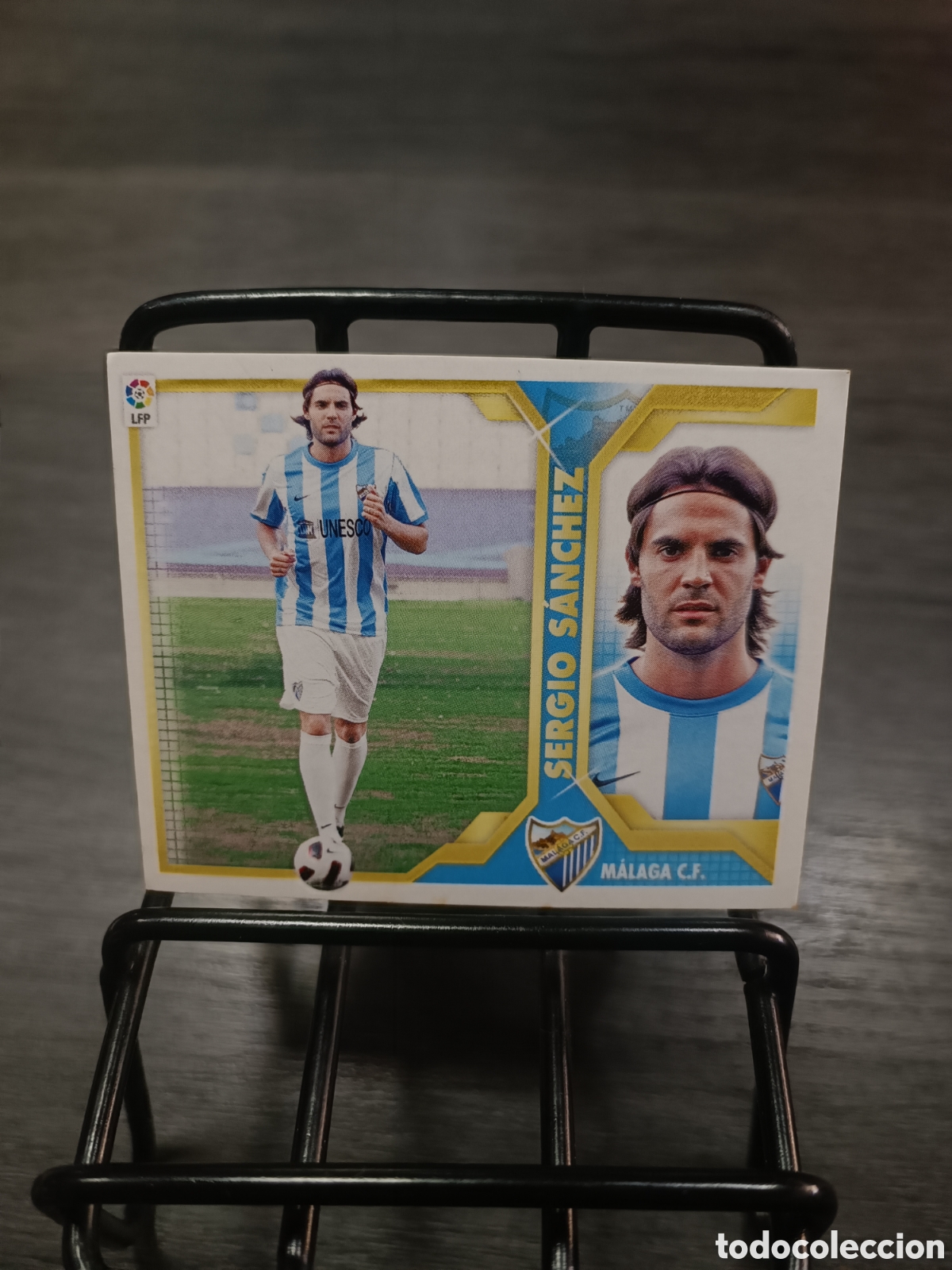 Cromos de F&uacute;tbol: &Uacute;ltimos fichajes 12 Sergio S&aacute;nchez Liga Este 2011 2012