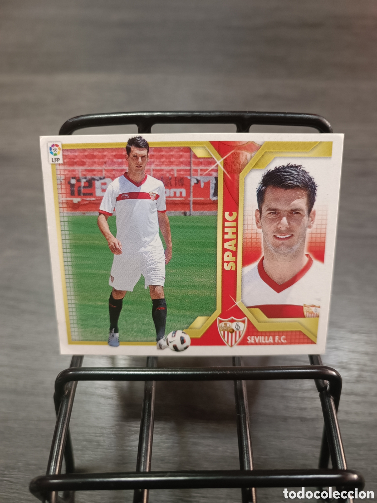 Cromos de F&uacute;tbol: &Uacute;ltimos fichajes 6 Spahic 2011 2012