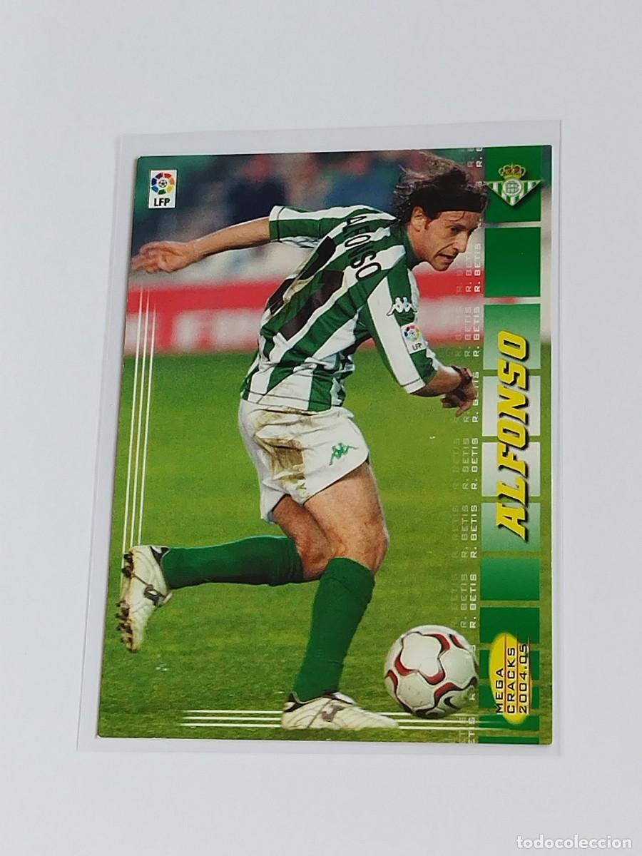Cromos de F&uacute;tbol: ALFONSO #89 REAL BETIS - MEGACRACKS LA LIGA 2004 2005 - PANINI MGK 04 05 MEGA CRACKS