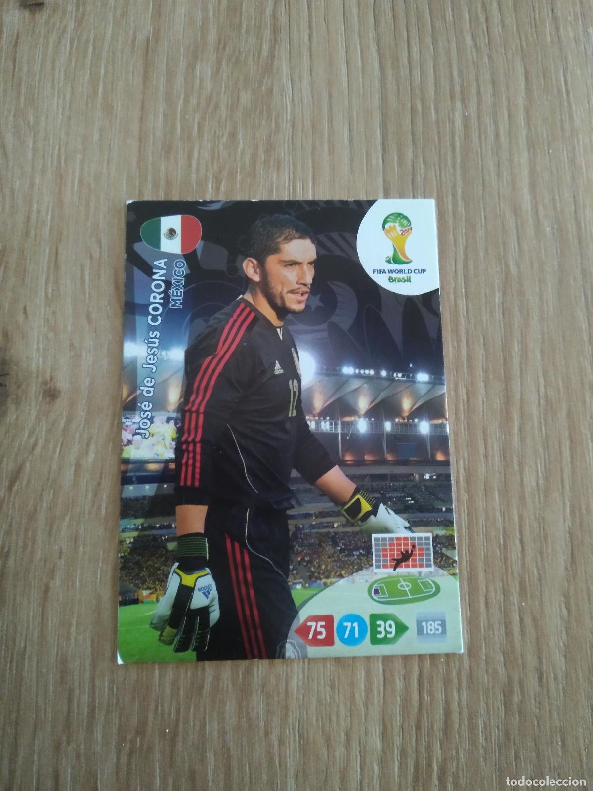 Cromos de F&uacute;tbol: JESUS CORONA MEXICO CROMO FUTBOL PANINI ADRENALYN 2014 WORLD CUP COPA DEL MUNDO