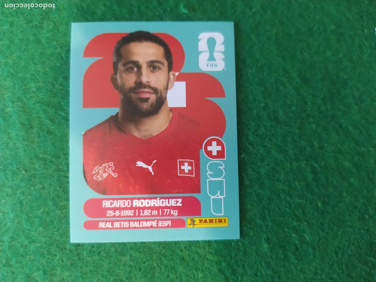Cromos de F&uacute;tbol: OFFICIAL STICKER COLLECTION WORLD CUP MUNDIAL 2026 - SUIZA N&ordm; 5 RICARDO RODRIGUEZ