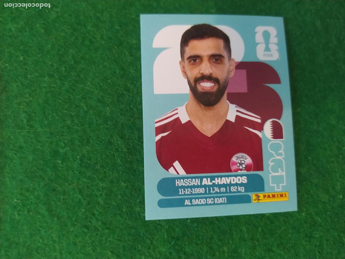Cromos de F&uacute;tbol: OFFICIAL STICKER COLLECTION WORLD CUP MUNDIAL 2026 - QATAR N&ordm; 16 AL-HAYDOS