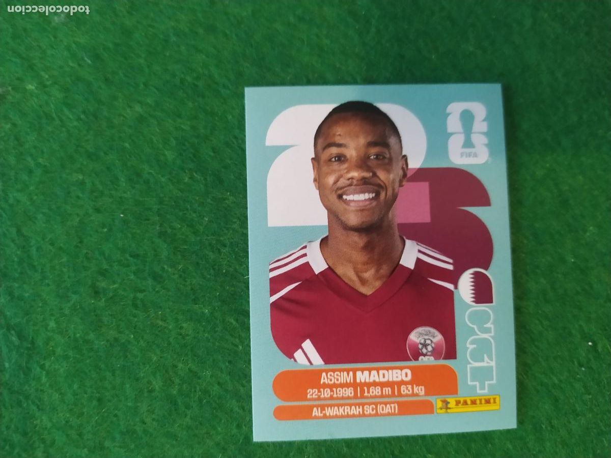 Cromos de F&uacute;tbol: OFFICIAL STICKER COLLECTION WORLD CUP MUNDIAL 2026 - QATAR N&ordm; 11 MADIBO