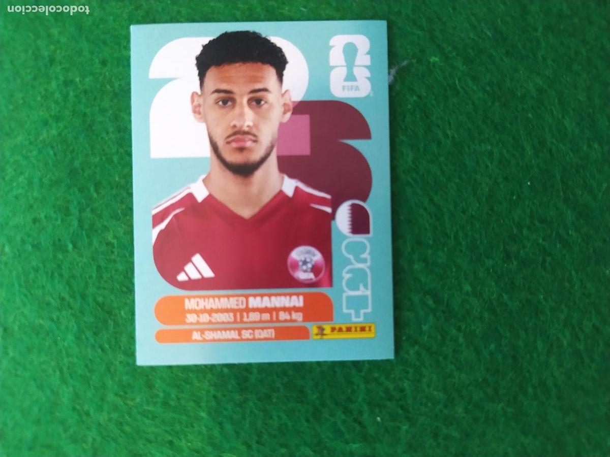 Cromos de F&uacute;tbol: OFFICIAL STICKER COLLECTION WORLD CUP MUNDIAL 2026 - QATAR N&ordm; 9 MANNAI