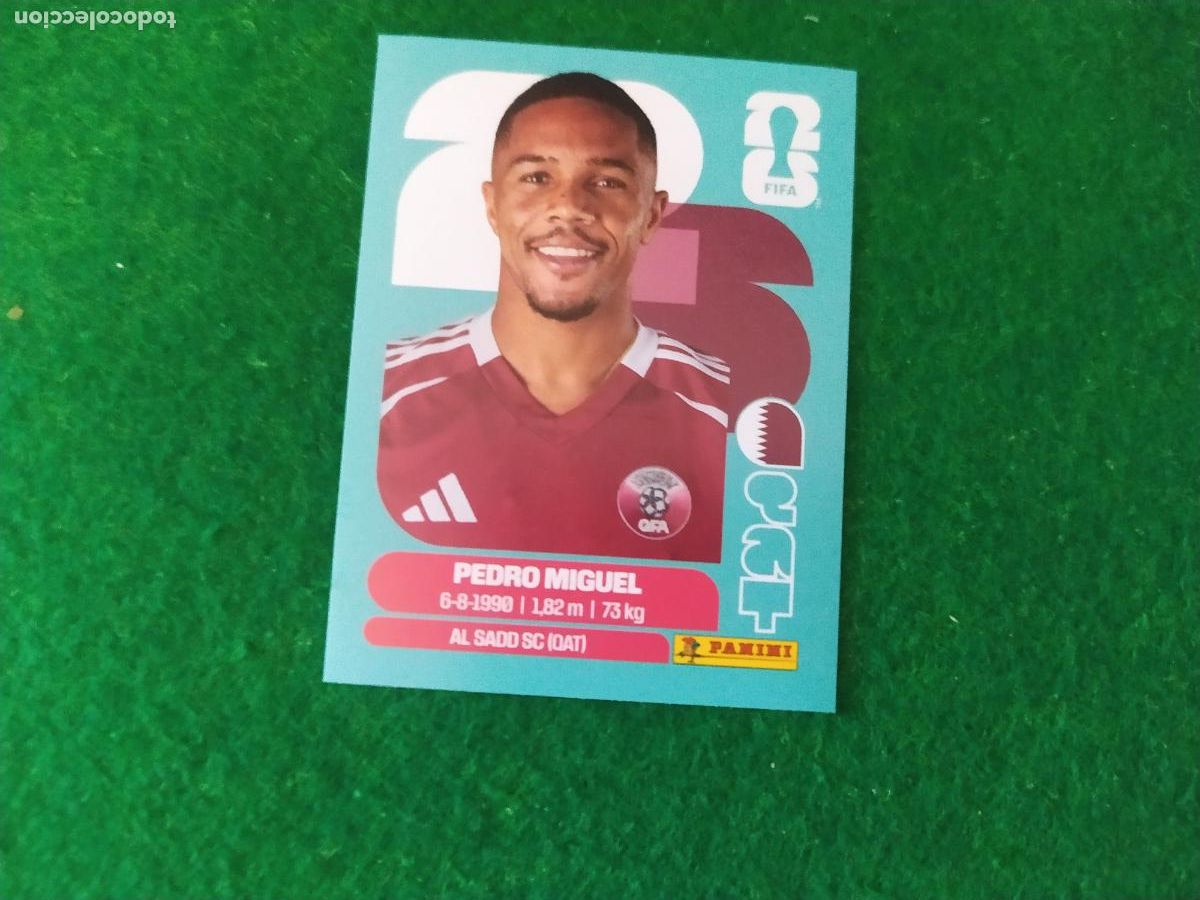 Cromos de F&uacute;tbol: OFFICIAL STICKER COLLECTION WORLD CUP MUNDIAL 2026 - QATAR N&ordm; 7 MIGUEL
