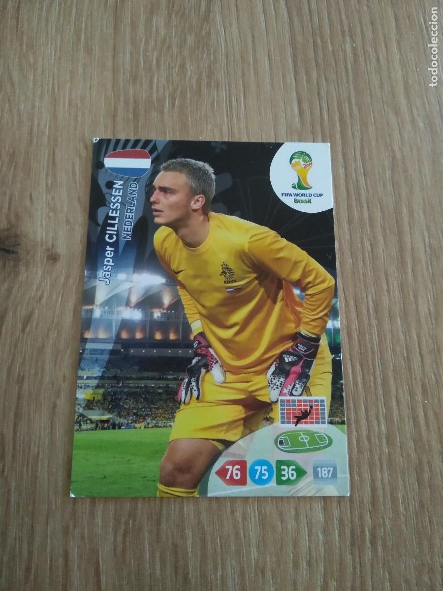 Fu&szlig;ball-Sticker: CILLESSEN HOLANDA PAISES BAJOS CROMO FUTBOL PANINI ADRENALYN 2014 WORLD CUP COPA DEL MUNDO