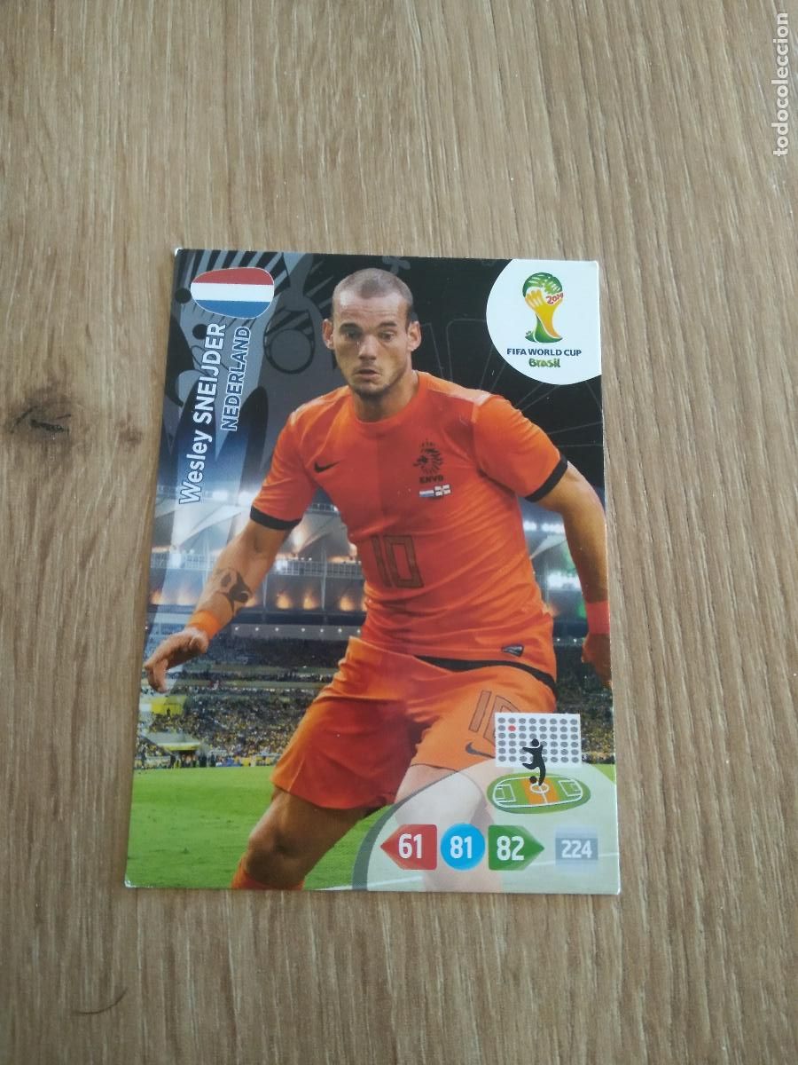 Cartes &agrave; collectionner de Football: SNEIJDER HOLANDA PAISES BAJOS CROMO FUTBOL PANINI ADRENALYN 2014 WORLD CUP COPA DEL MUNDO