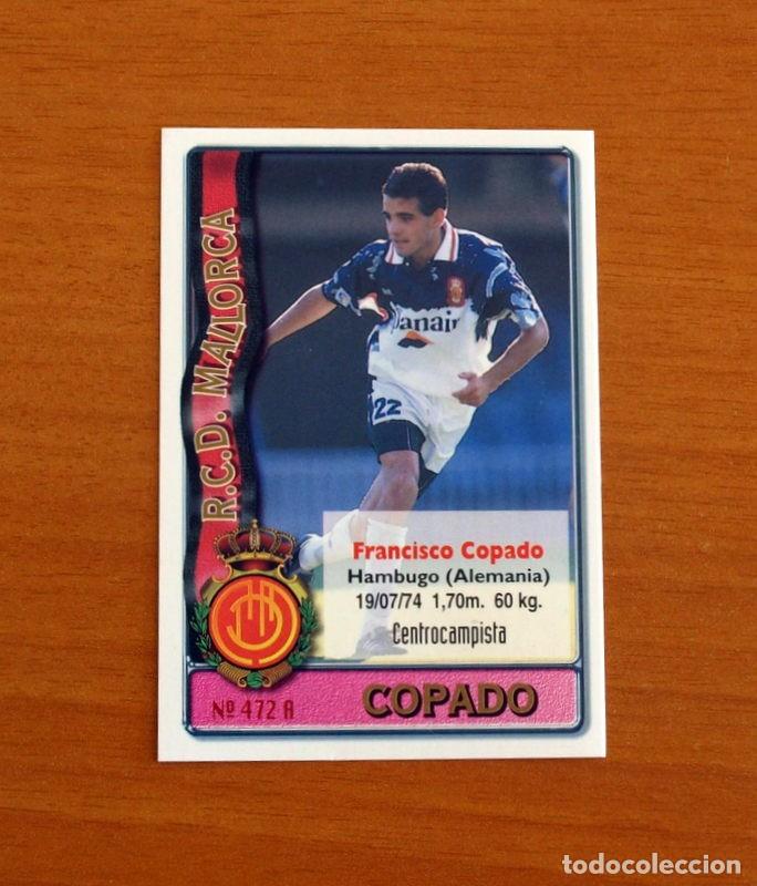Cartes &agrave; collectionner de Football: Mallorca-N&ordm; 472 A-B Copado-Valverde -2&ordf; Divisi&oacute;n-Mundicromo Las Fichas de la Liga 1996-1997-96-97