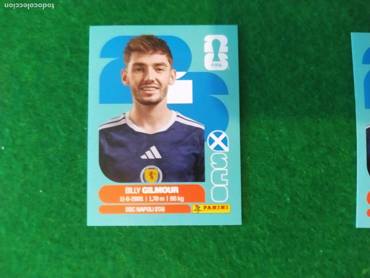 Cartes &agrave; collectionner de Football: OFFICIAL STICKER COLLECTION WORLD CUP MUNDIAL 2026 - ESCOCIA N&ordm; 12 GILMOUR