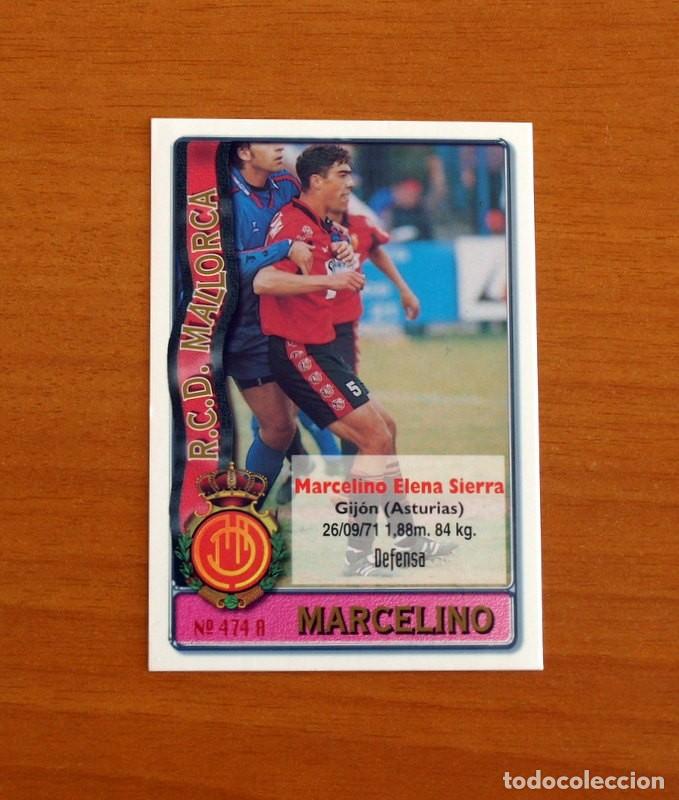 Cartes &agrave; collectionner de Football: Mallorca-N&ordm; 474 A-B Marcelino-Monchu -2&ordf; Divisi&oacute;n-Mundicromo Las Fichas de la Liga 1996-1997-96-97